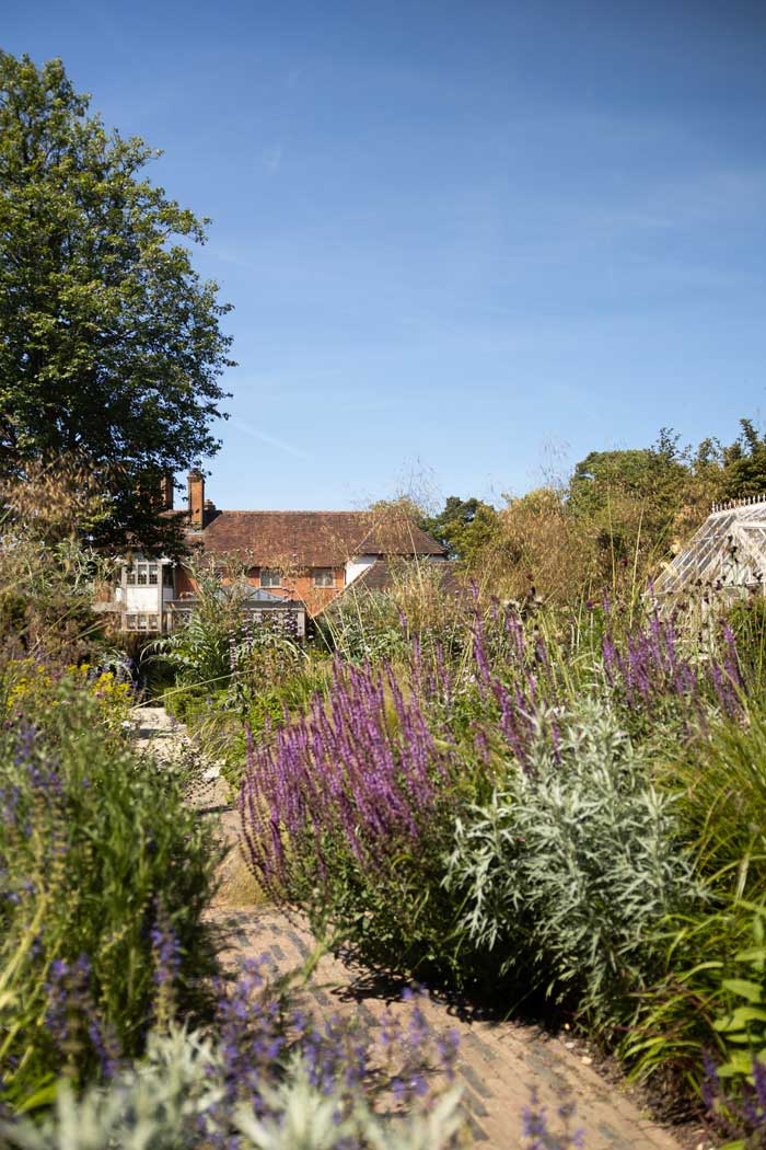 Country Estate paths Garden Design, Berkshire