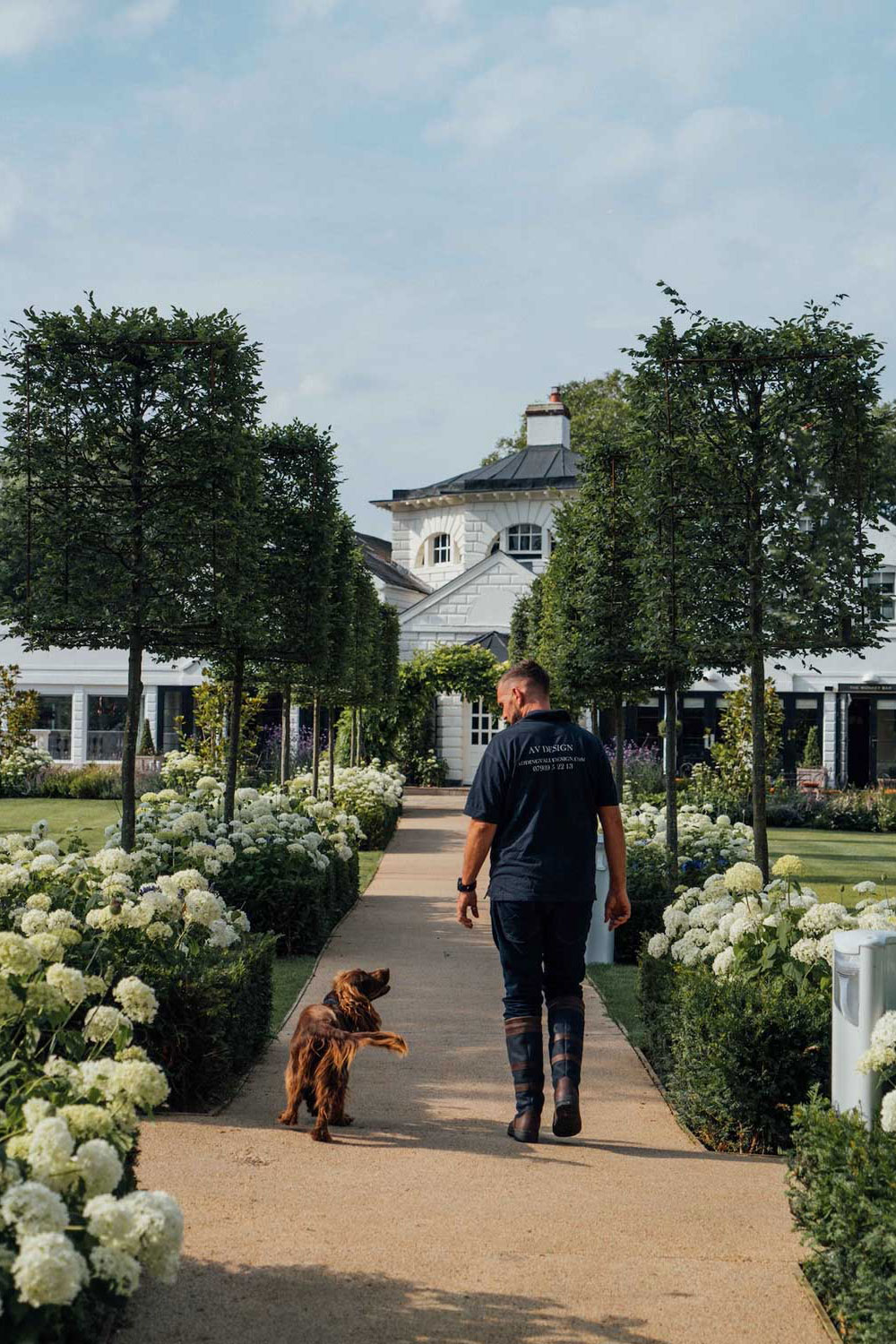 Monkey Island Hotel Garden Design, Berkshire